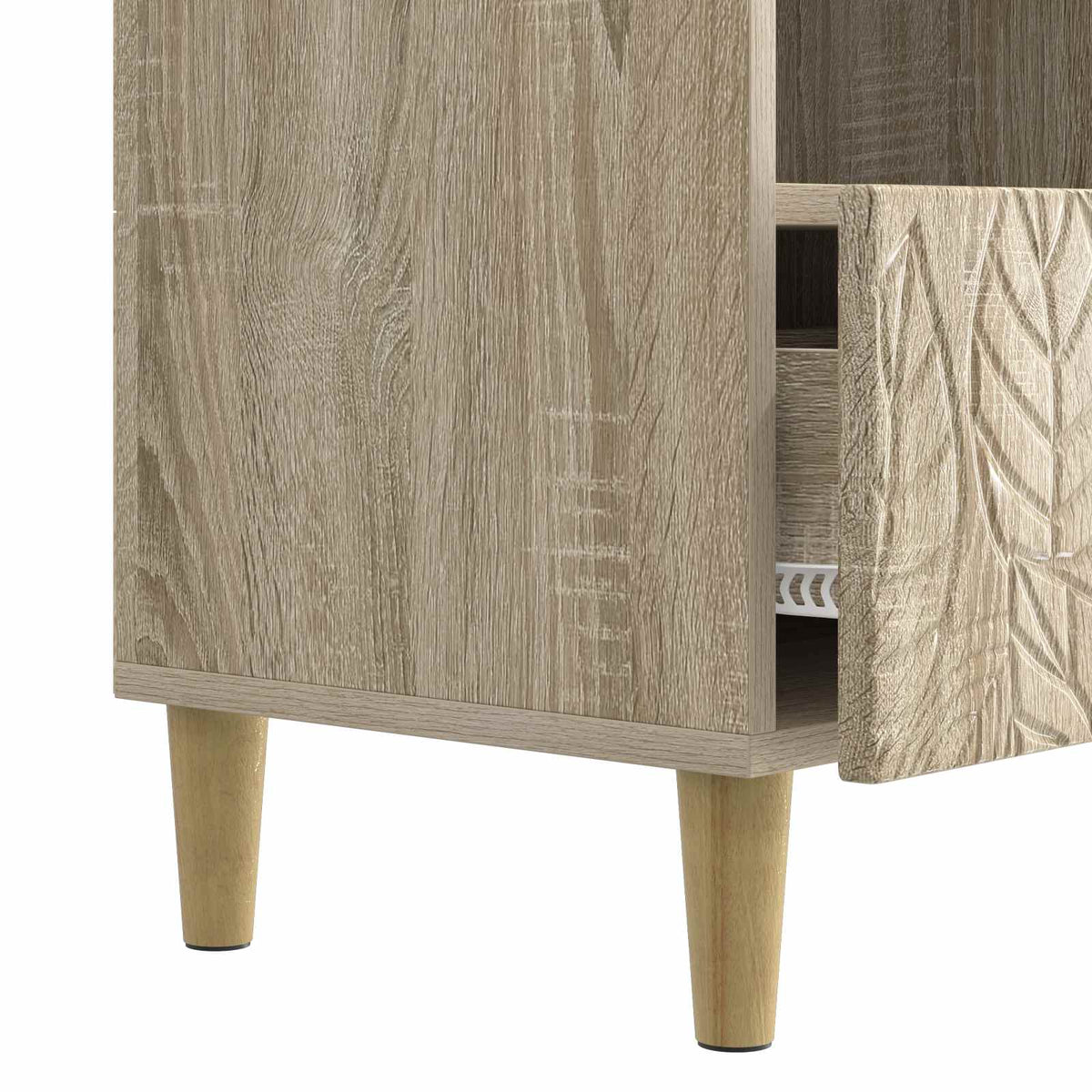 TV-skab 102 x 34,5 x 50 cm Sonoma-eg Konstrueret træ