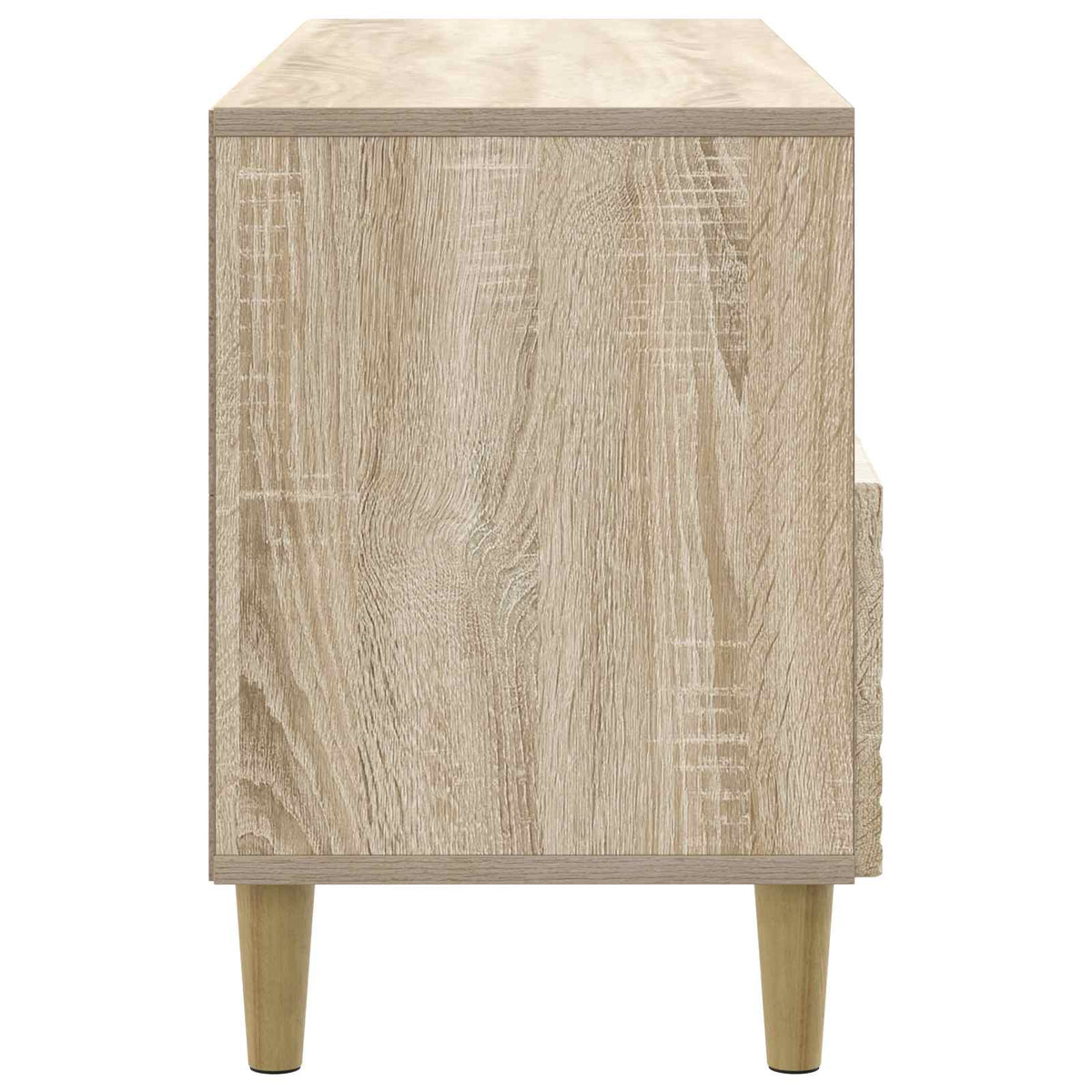 TV-skab 102 x 34,5 x 50 cm Sonoma-eg Konstrueret træ