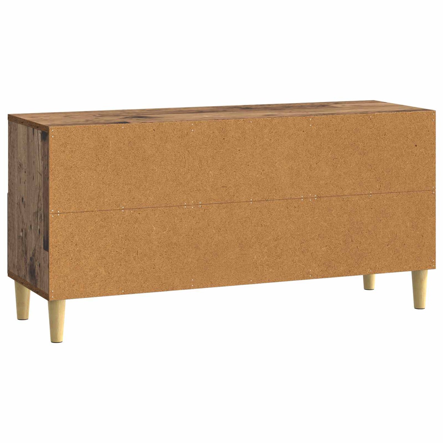 TV-skab 102 x 34,5 x 50 cm Gammelt træ Konstrueret træ