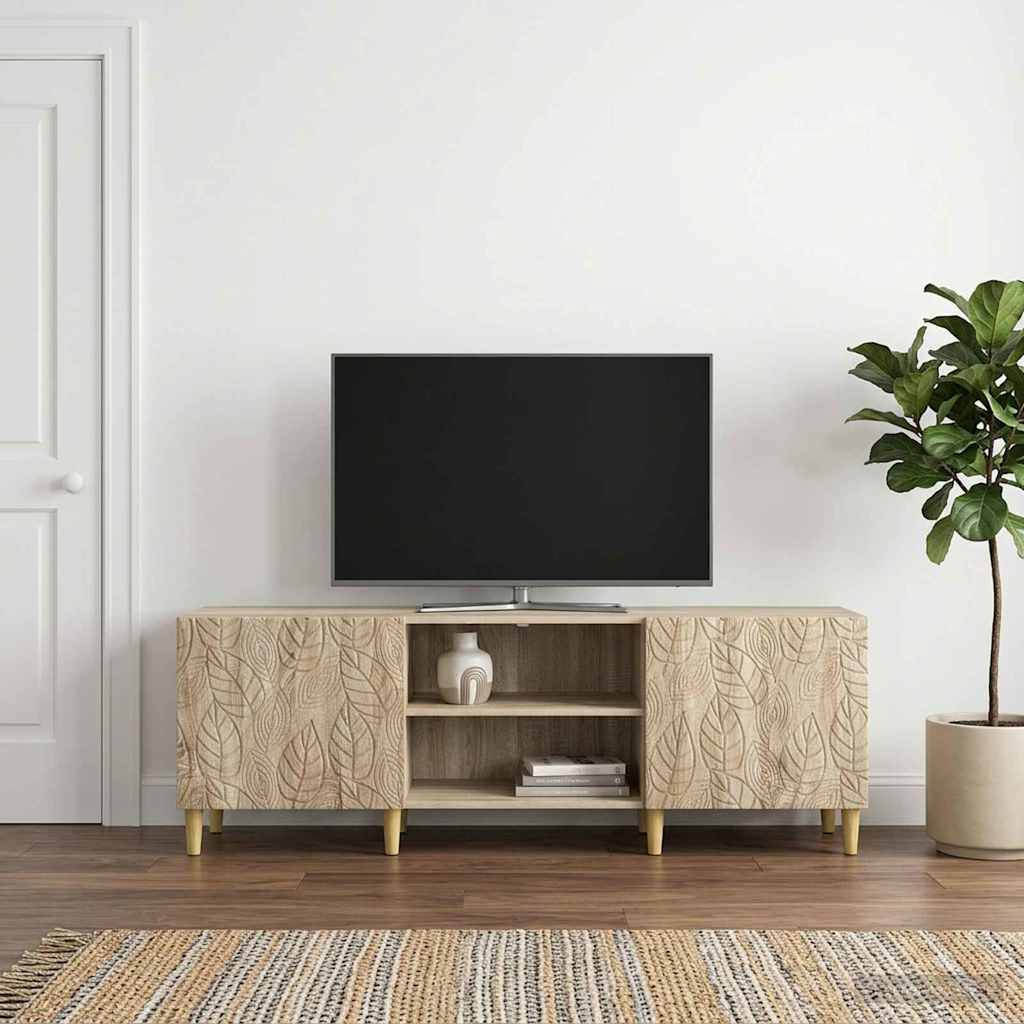 TV-skab 150 x 31 x 50 cm Sonoma-eg Konstrueret træ