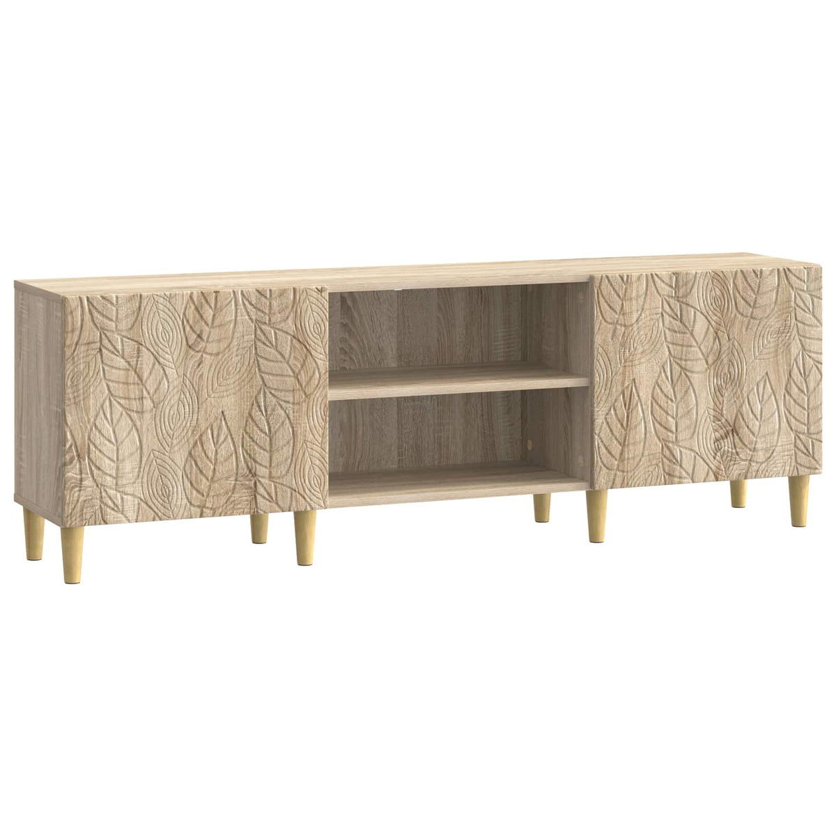 TV-skab 150 x 31 x 50 cm Sonoma-eg Konstrueret træ