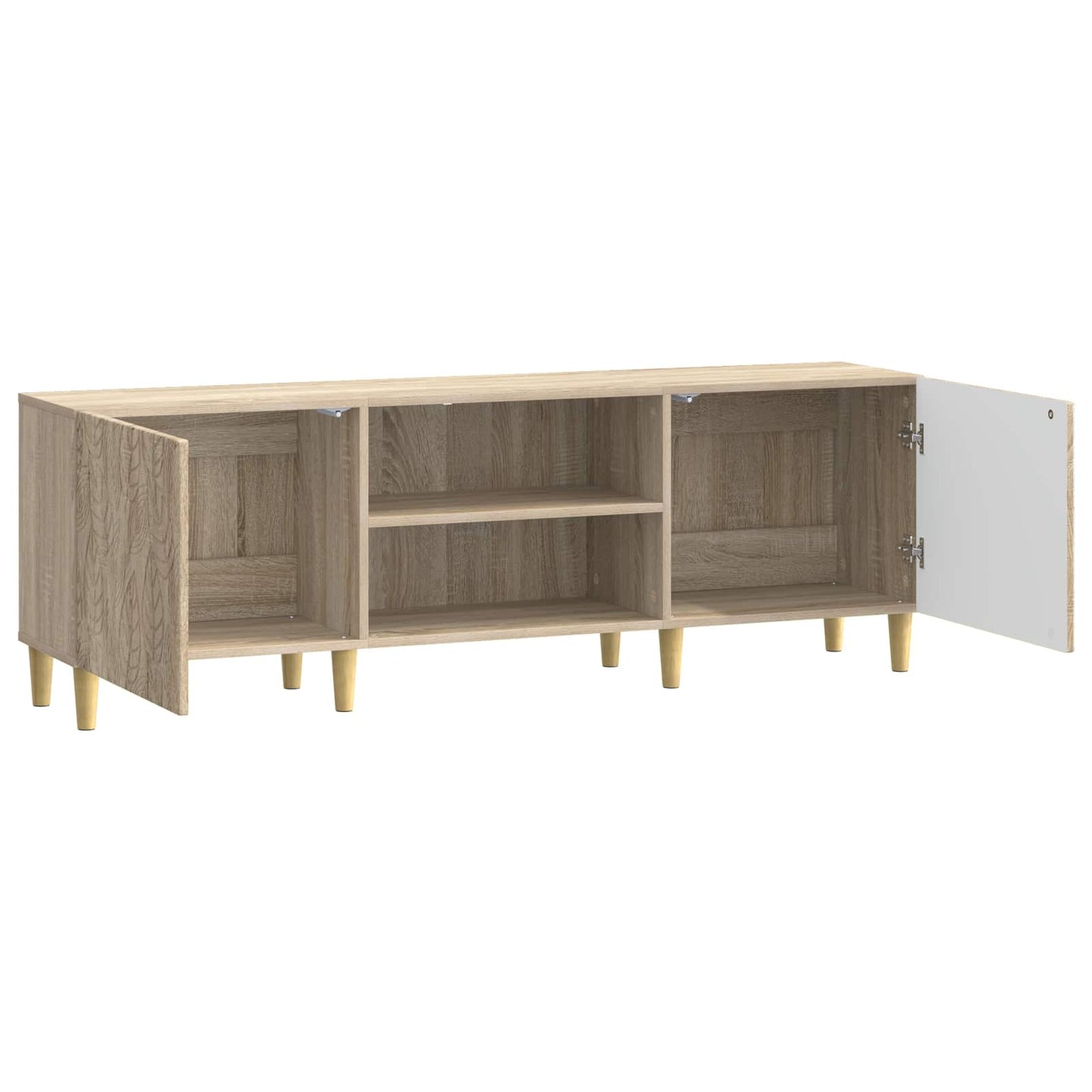 TV-skab 150 x 31 x 50 cm Sonoma-eg Konstrueret træ