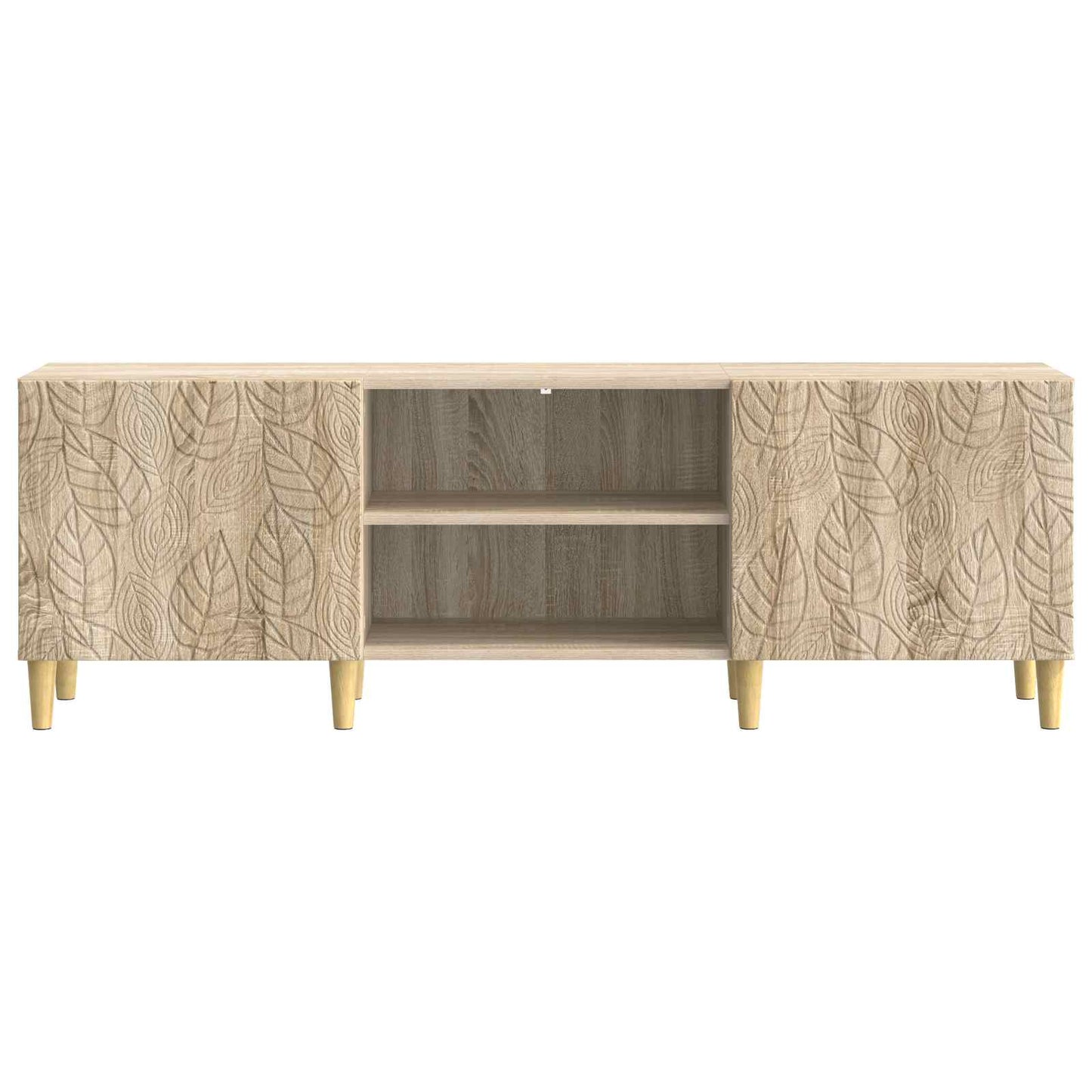 TV-skab 150 x 31 x 50 cm Sonoma-eg Konstrueret træ