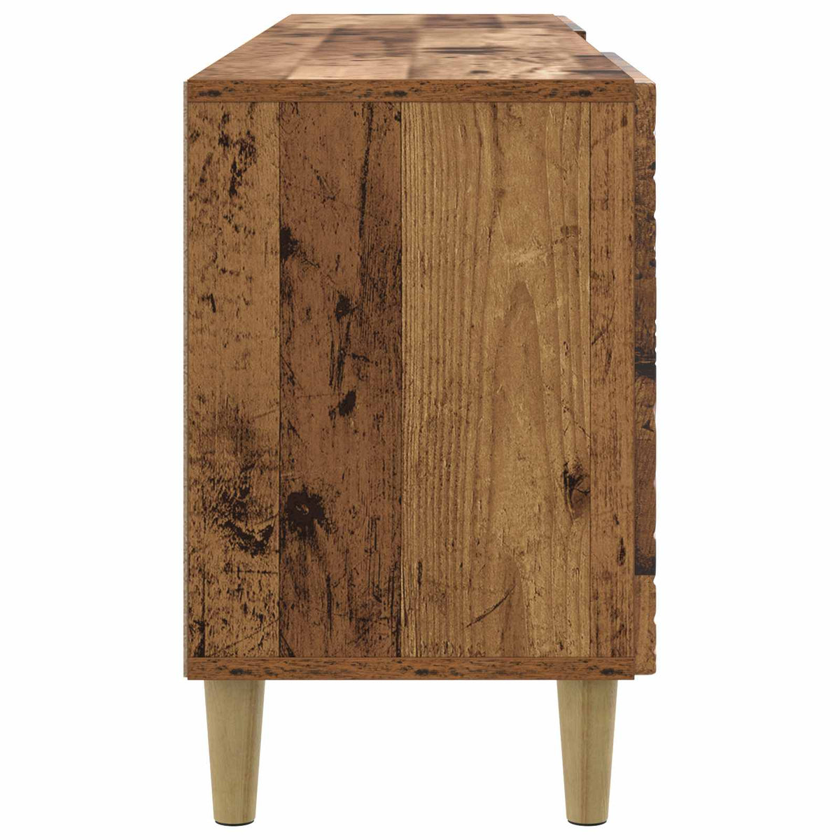 TV-skab 150 x 31 x 50 cm Gammelt træ Konstrueret træ