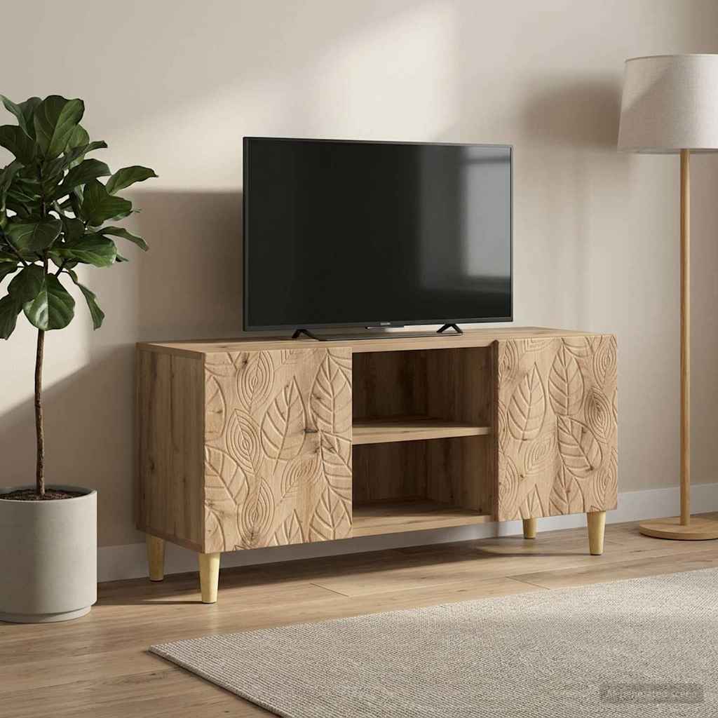 TV-skab 102 x 34,5 x 50 cm Artisan-eg Konstrueret træ