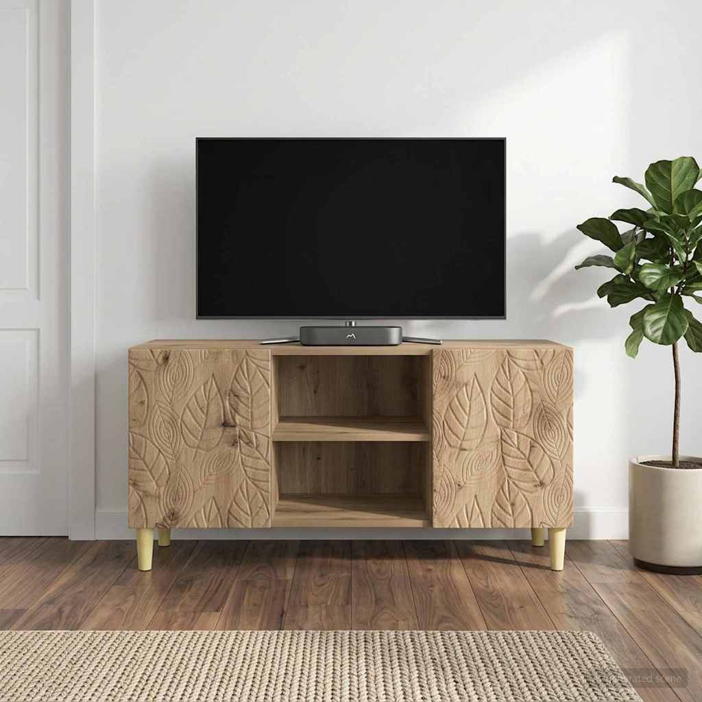 TV-skab 102 x 34,5 x 50 cm Artisan-eg Konstrueret træ