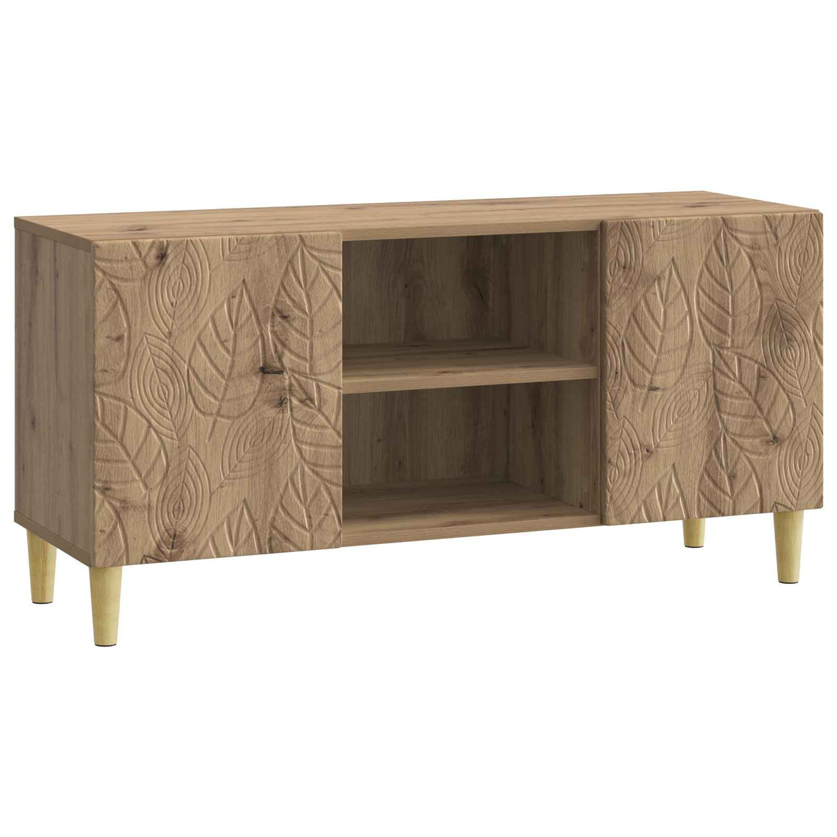 TV-skab 102 x 34,5 x 50 cm Artisan-eg Konstrueret træ