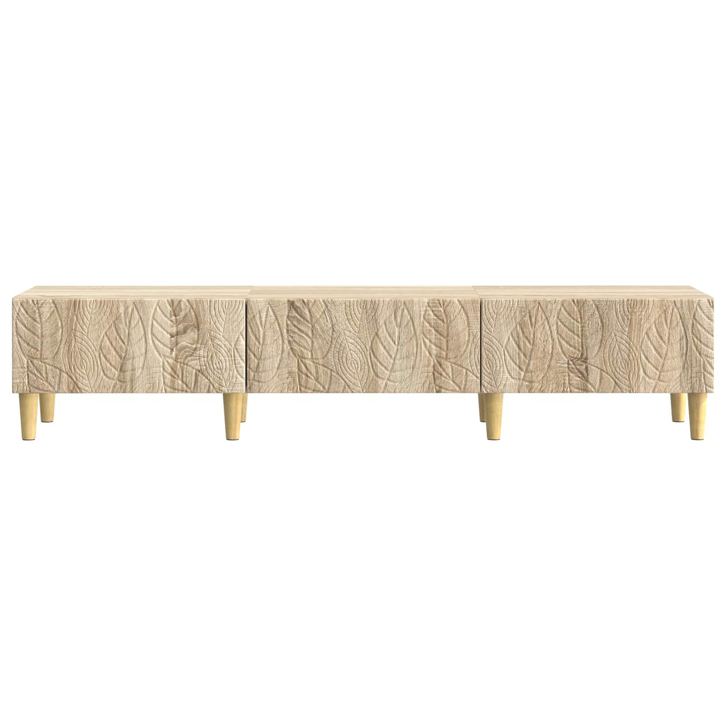 TV-skab 147 x 34,5 x 30 cm Sonoma-eg Konstrueret træ