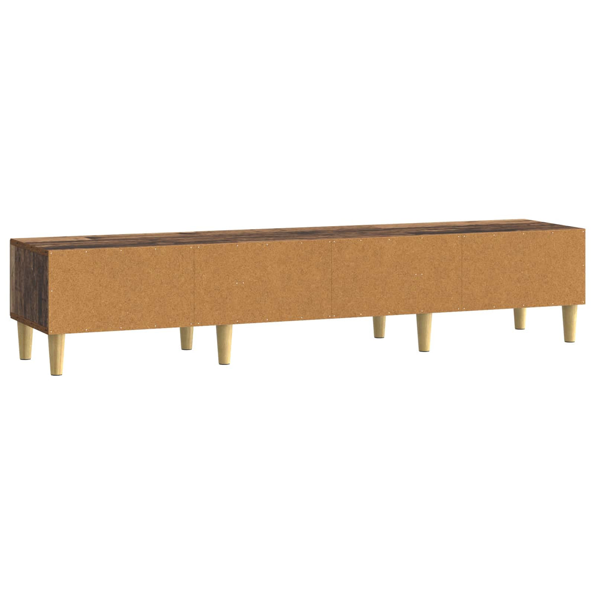 TV-skab 147 x 34,5 x 30 cm Gammelt træ Konstrueret træ