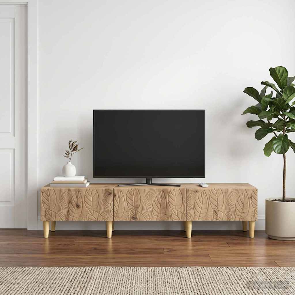 TV-skab 147 x 34,5 x 30 cm Artisan-eg Konstrueret træ