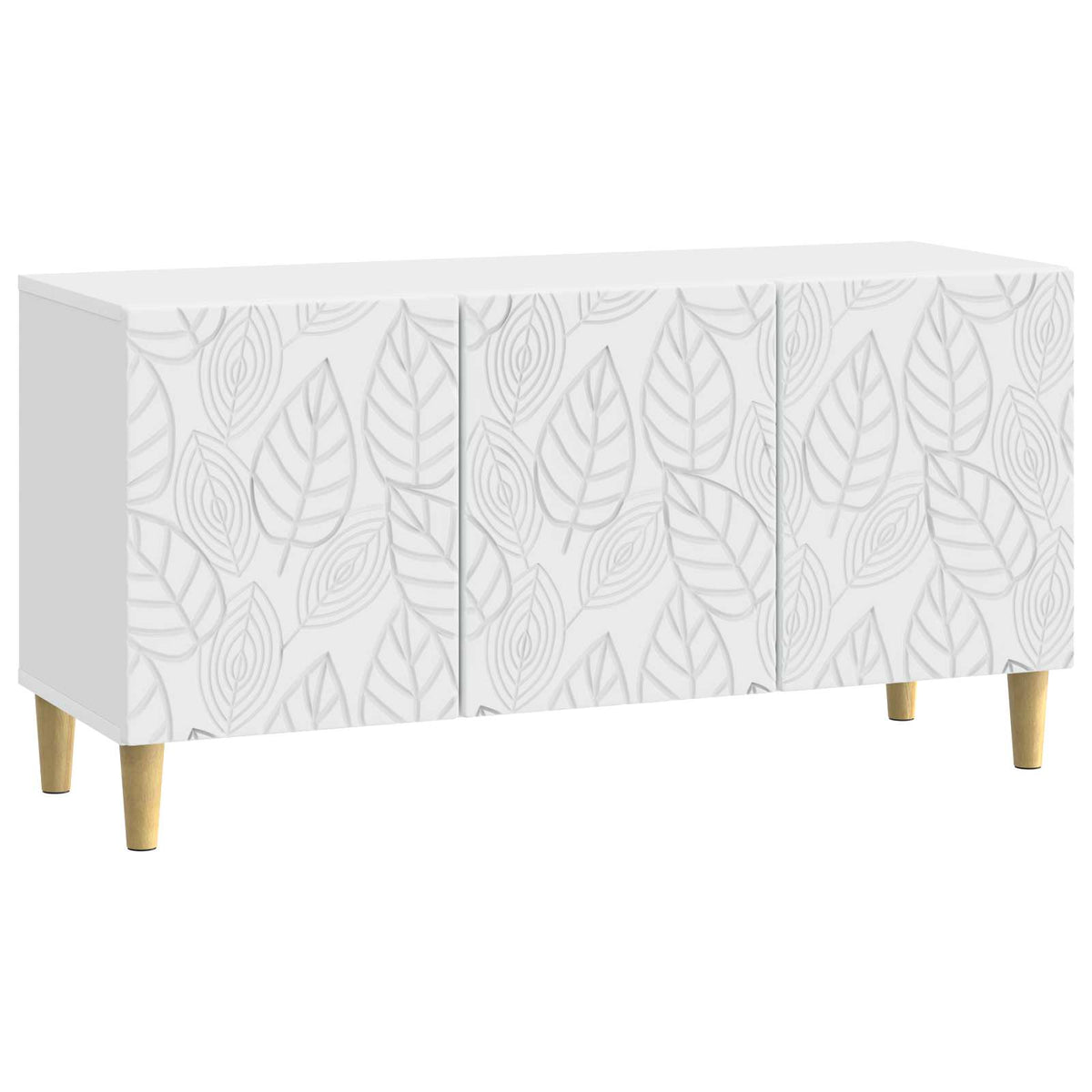 TV-skab 99 x 34,5 x 50 cm Hvid Konstrueret træ