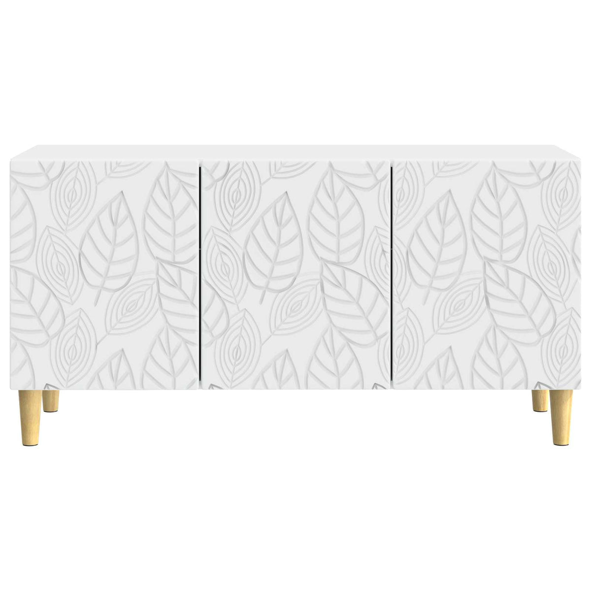 TV-skab 99 x 34,5 x 50 cm Hvid Konstrueret træ