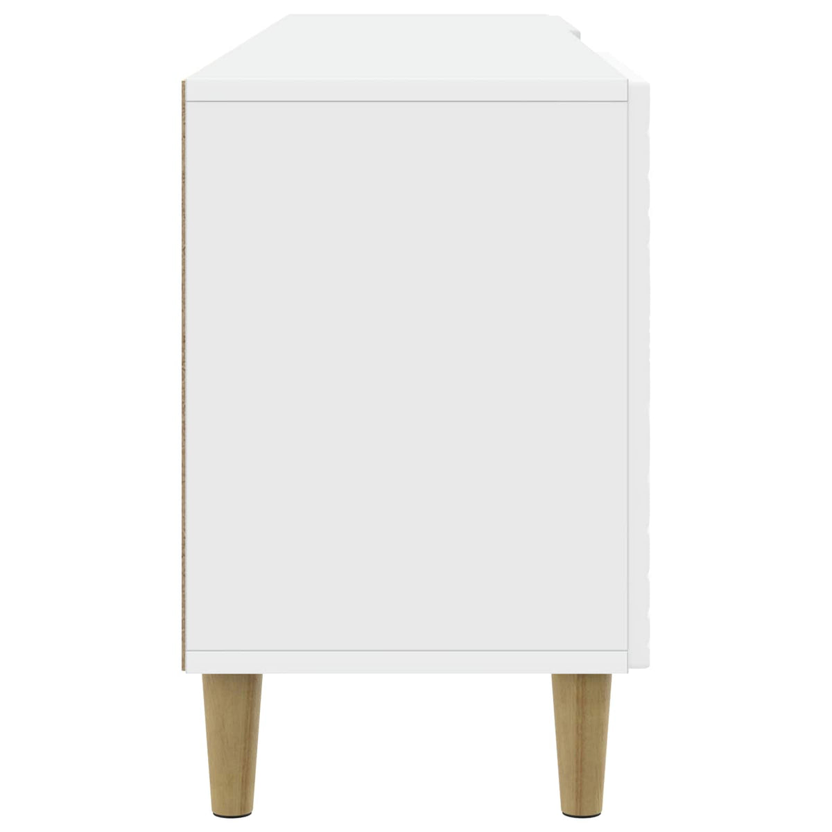 TV-skab 99 x 34,5 x 50 cm Hvid Konstrueret træ