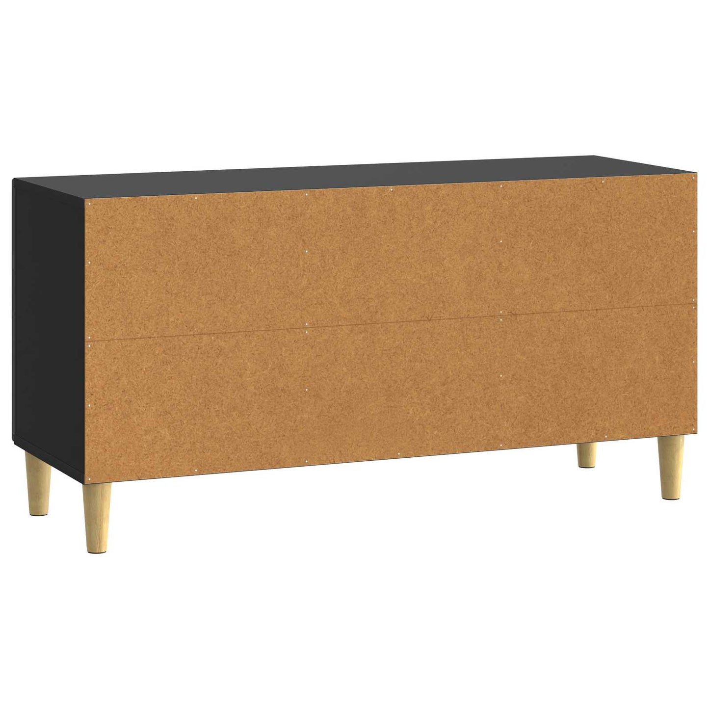 TV-skab 99 x 34,5 x 50 cm Sort Konstrueret træ