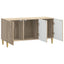 TV-skab 99 x 34,5 x 50 cm Sonoma-eg Konstrueret træ