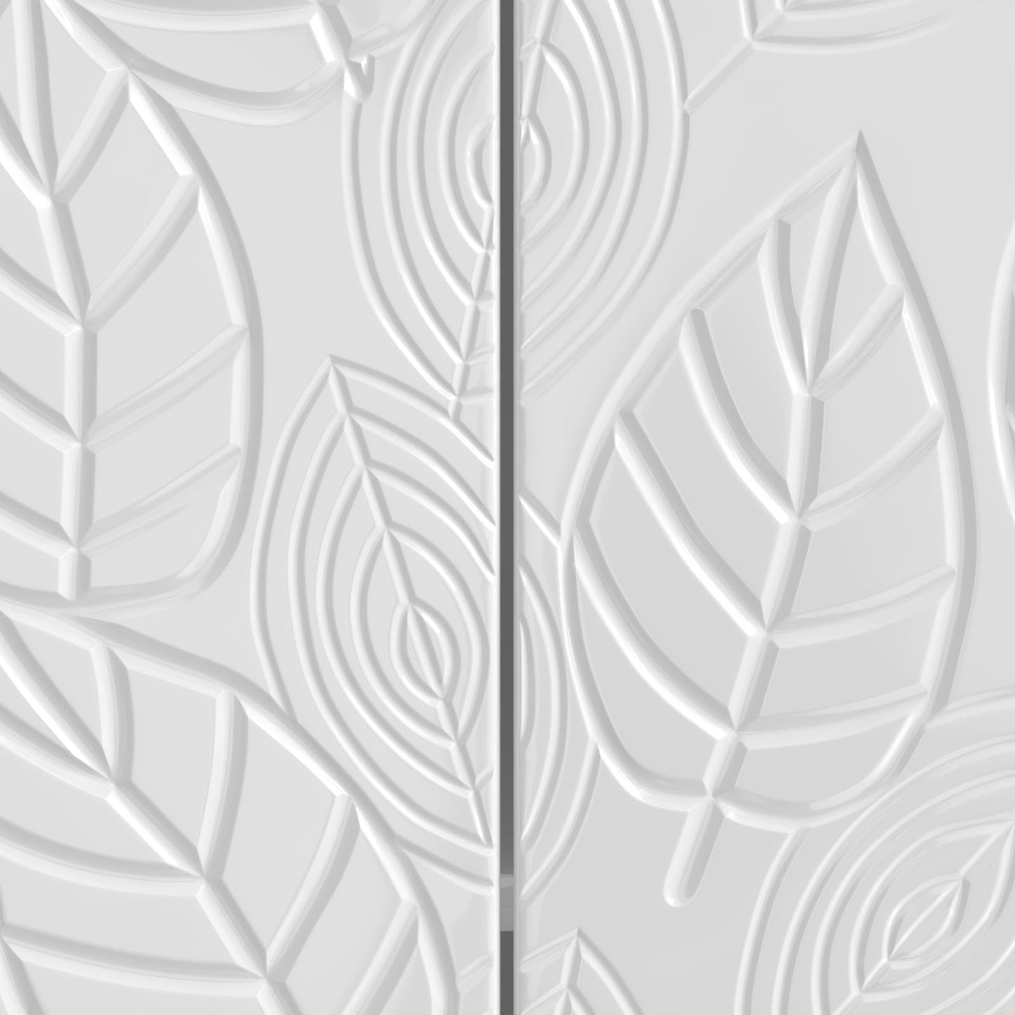 TV-skab 99 x 34,5 x 50 cm Hvid højglans Konstrueret træ