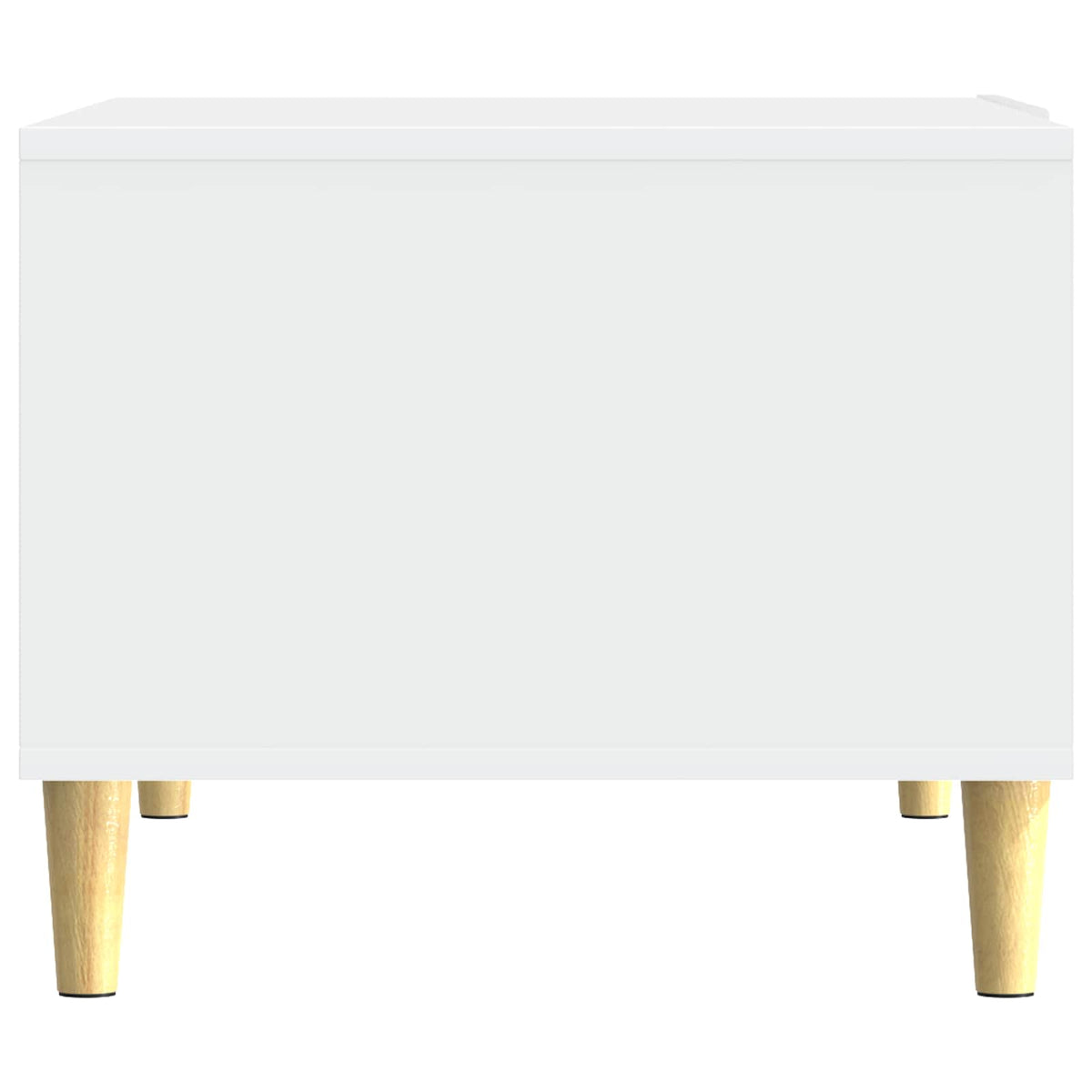 Sofabord Hvid 90 x 50 x 40 cm Konstrueret træ