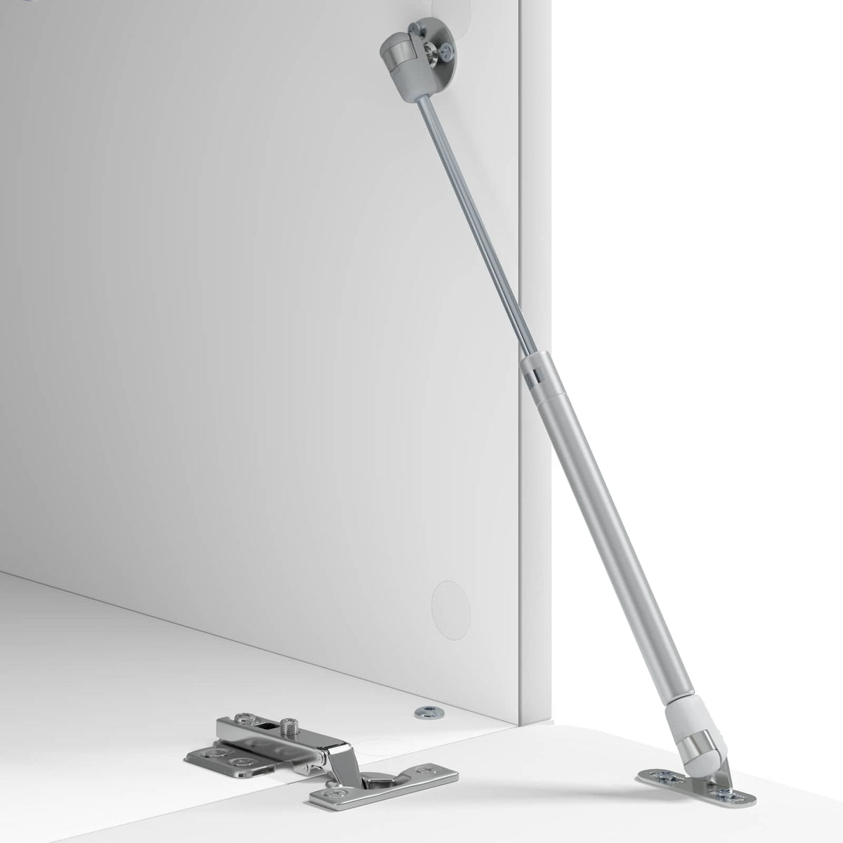 Sofabord Hvid højglans 90 x 50 x 40 cm Konstrueret træ