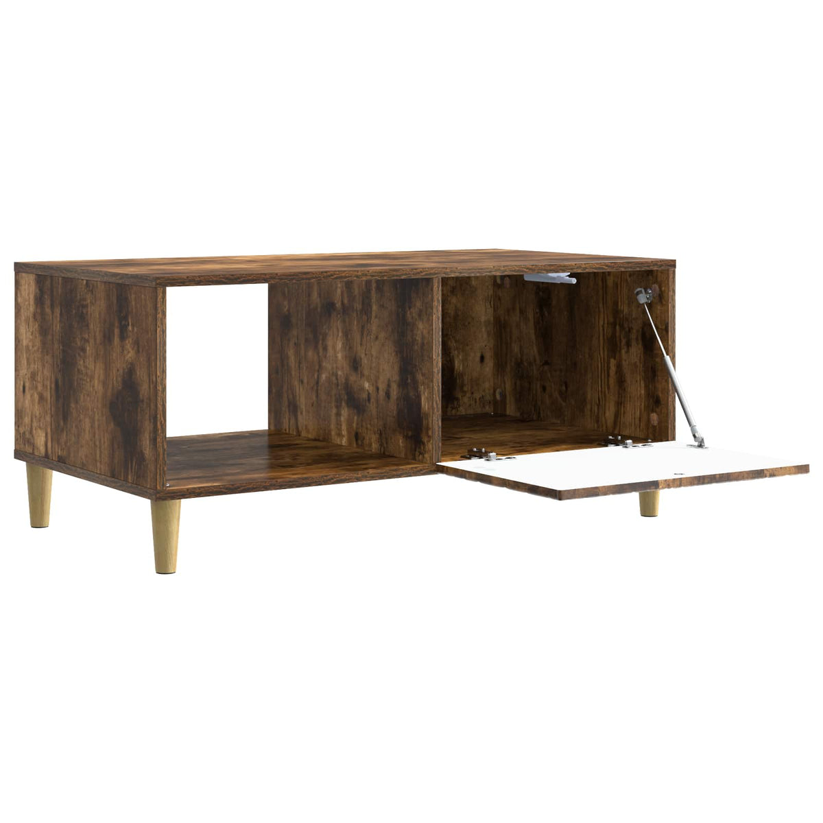 Sofabord Røget eg 90 x 50 x 40 cm Konstrueret træ
