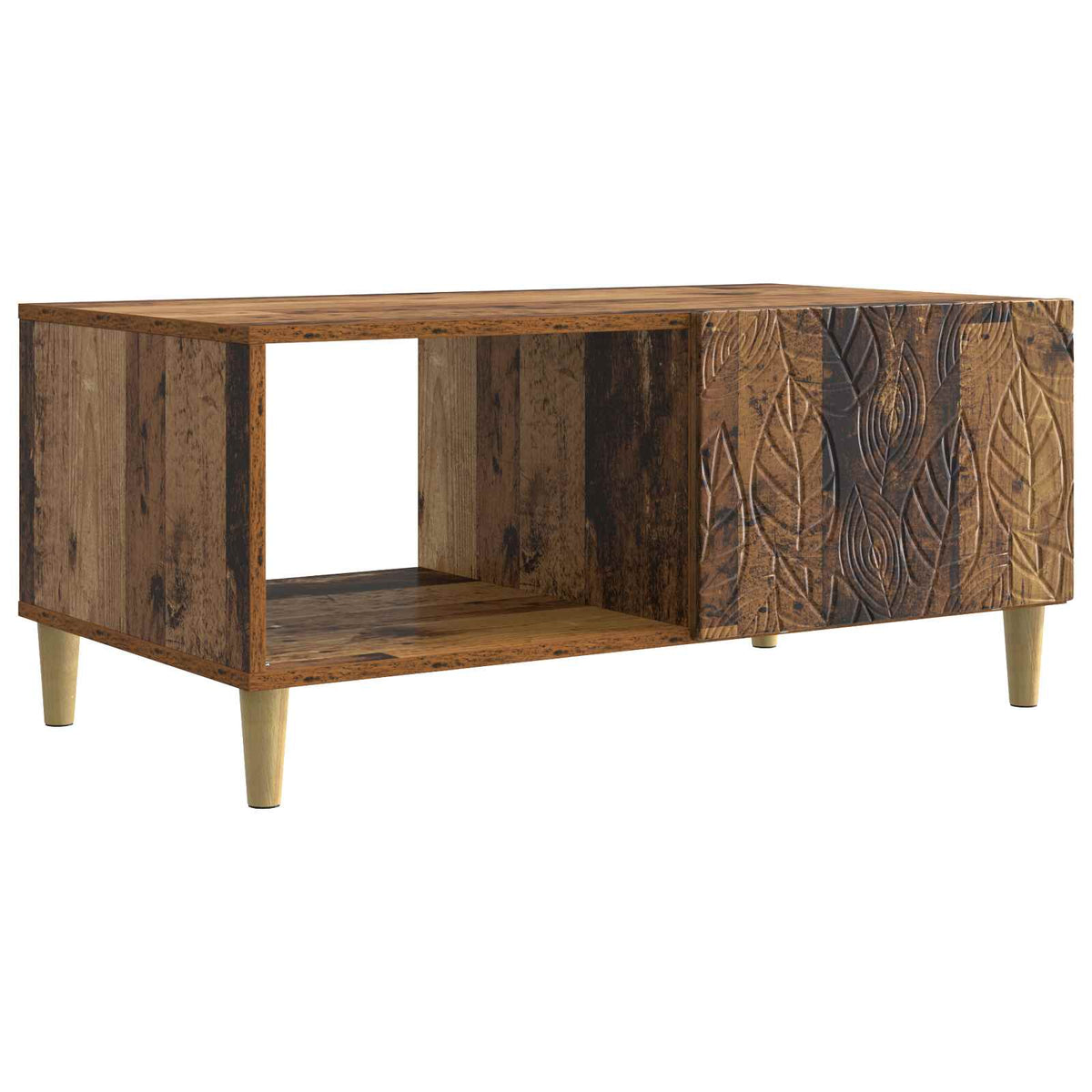 Sofabord Gammelt træ 90 x 50 x 40 cm Konstrueret træ