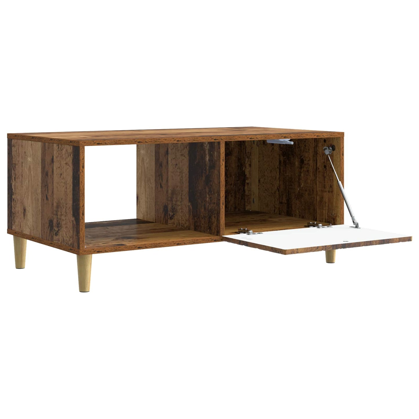 Sofabord Gammelt træ 90 x 50 x 40 cm Konstrueret træ