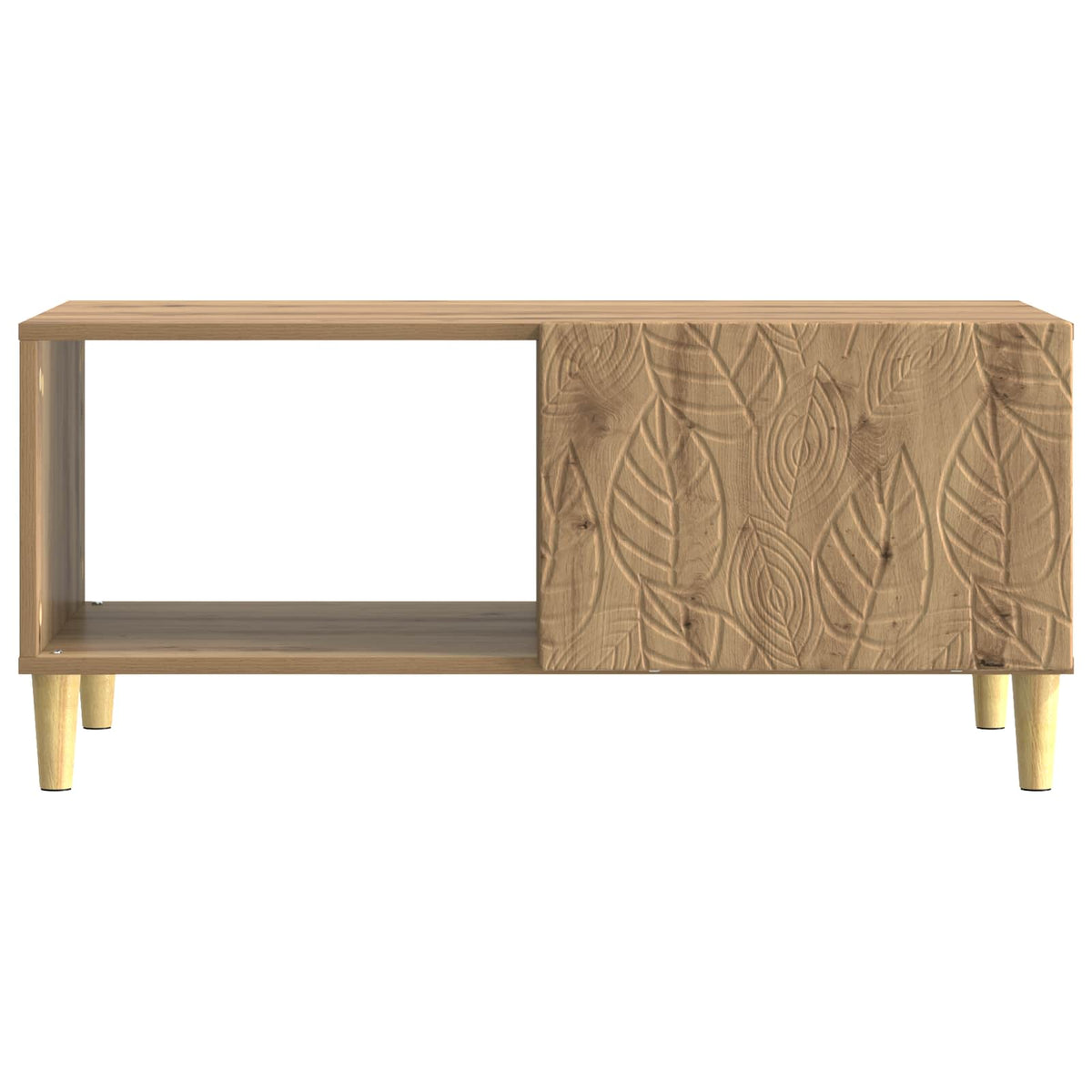 Sofabord Artisan-eg 90 x 50 x 40 cm Konstrueret træ