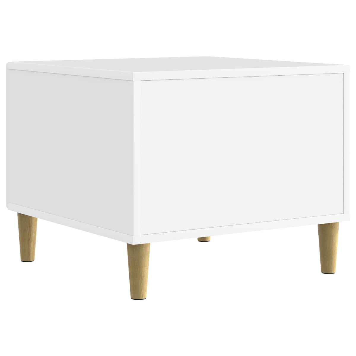 Sofabord Hvid 50 x 49 x 40 cm Konstrueret træ