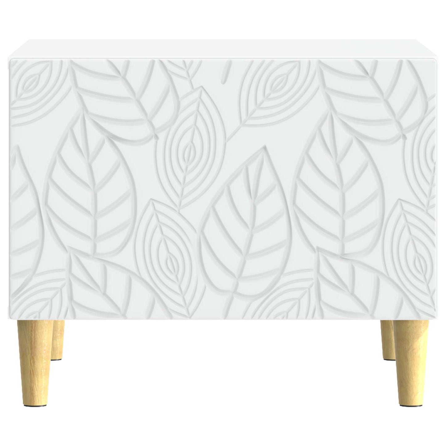Sofabord Hvid 50 x 49 x 40 cm Konstrueret træ