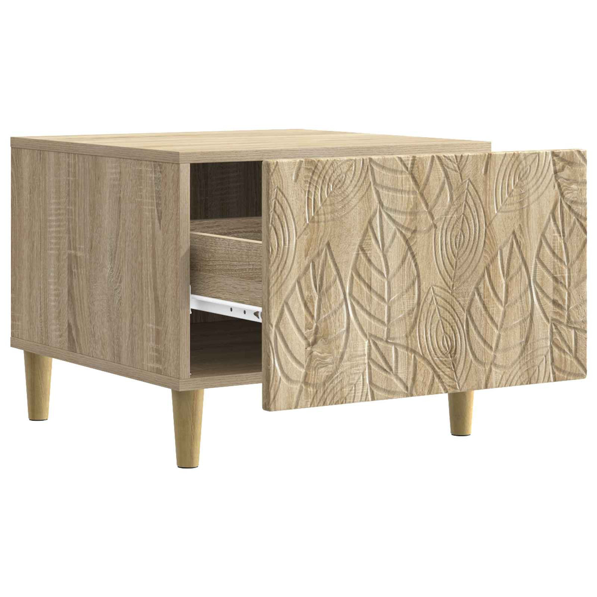 Sofabord Sonoma-eg 50 x 49 x 40 cm Konstrueret træ