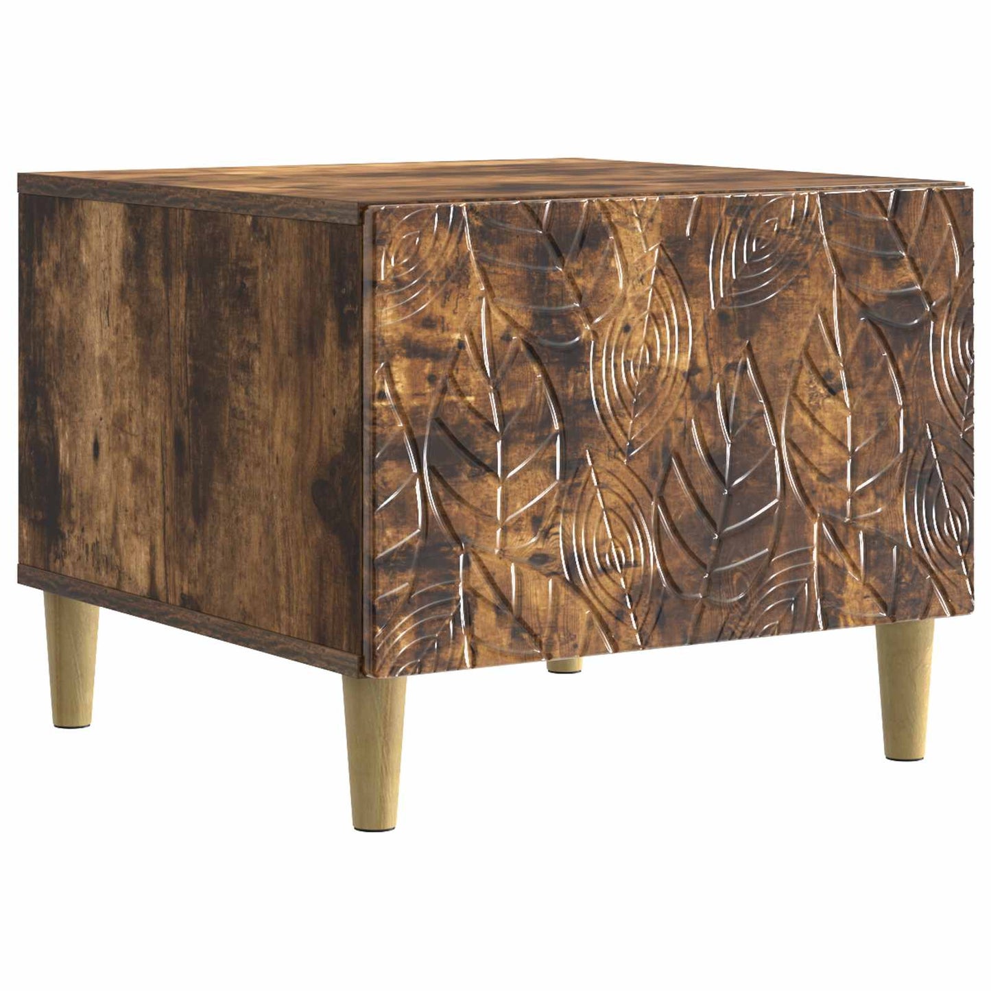 Sofabord Røget eg 50 x 49 x 40 cm Konstrueret træ