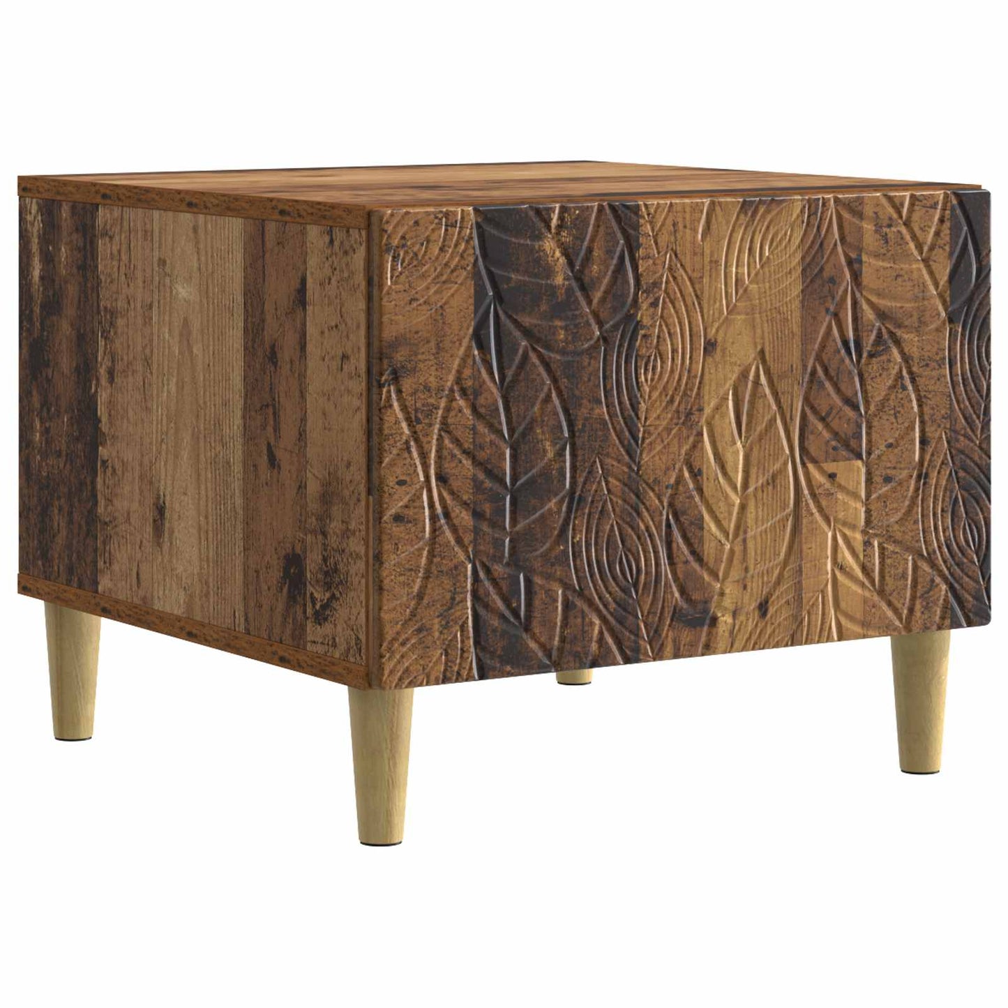 Sofabord Gammelt træ 50 x 49 x 40 cm Konstrueret træ