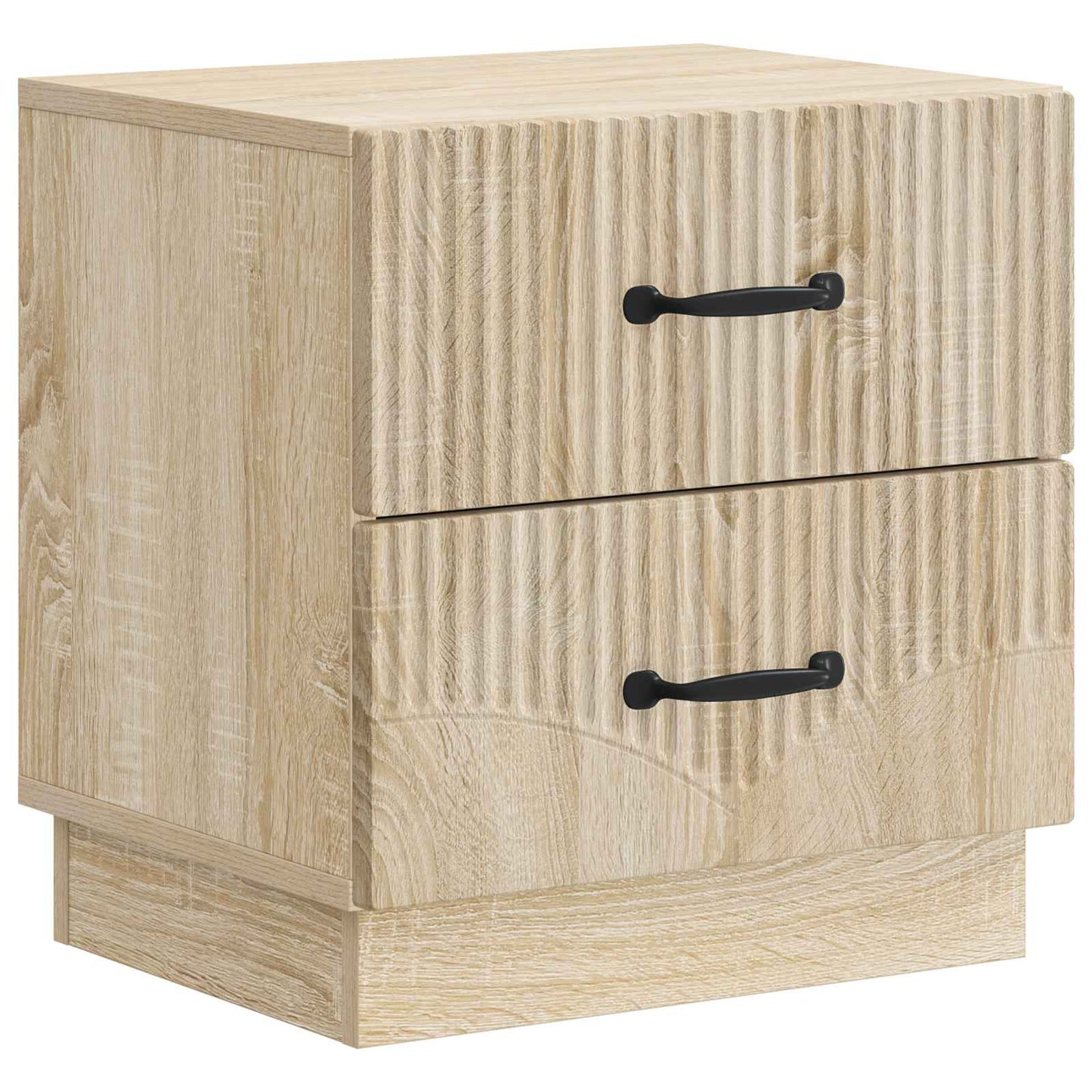 Natskab 2 stk. Sonoma-eg 43 x 34,5 x 44,5 cm Konstrueret træ