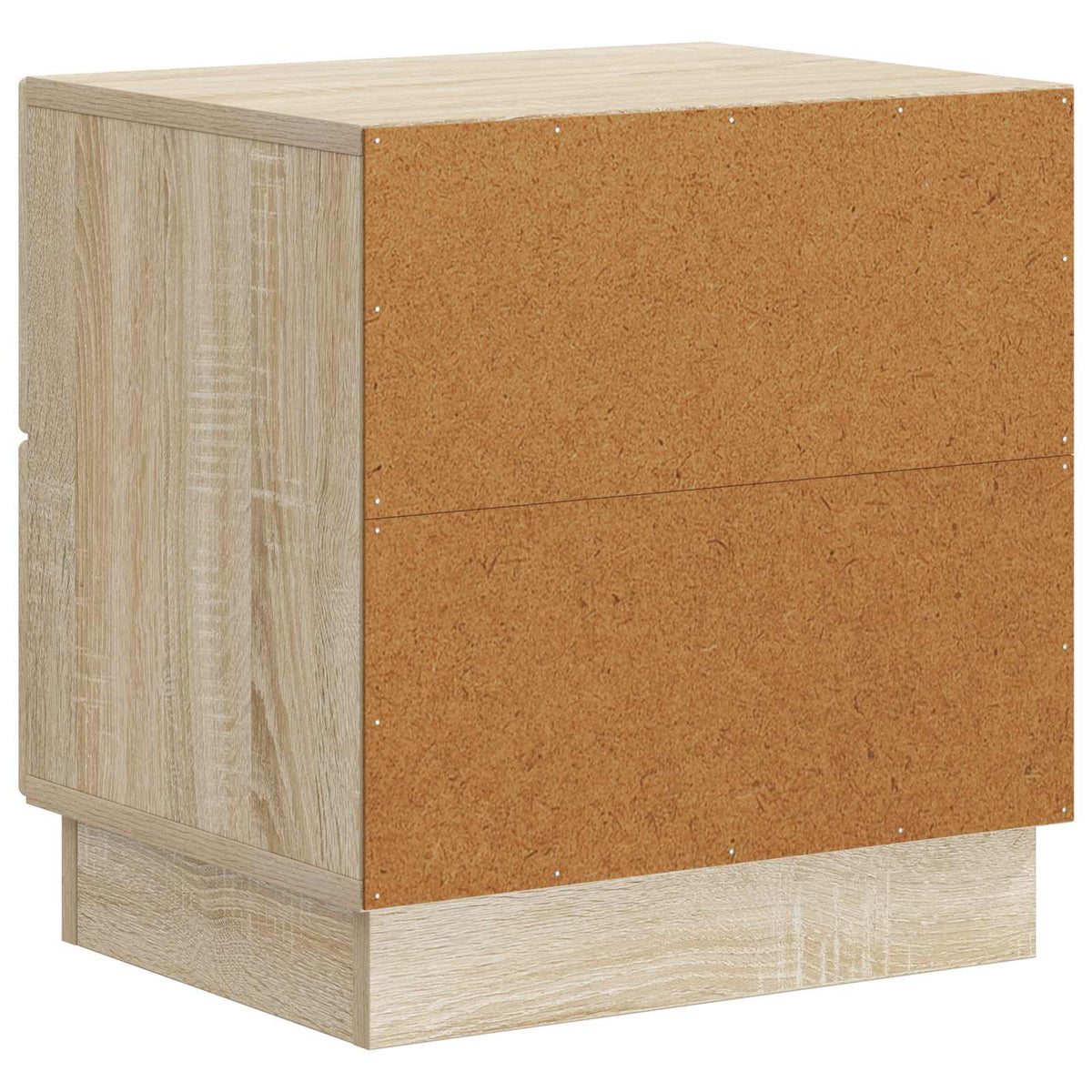Natskab 2 stk. Sonoma-eg 43 x 34,5 x 44,5 cm Konstrueret træ