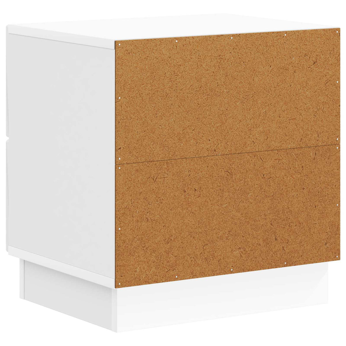 Natskab Hvid højglans 43 x 34,5 x 44,5 cm Konstrueret træ