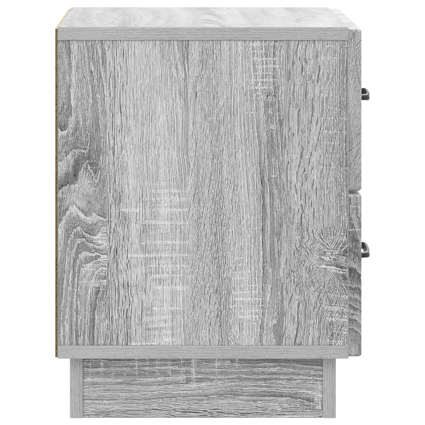 Natskab 2 stk. Grå sonoma-eg 43 x 34,5 x 44,5 cm