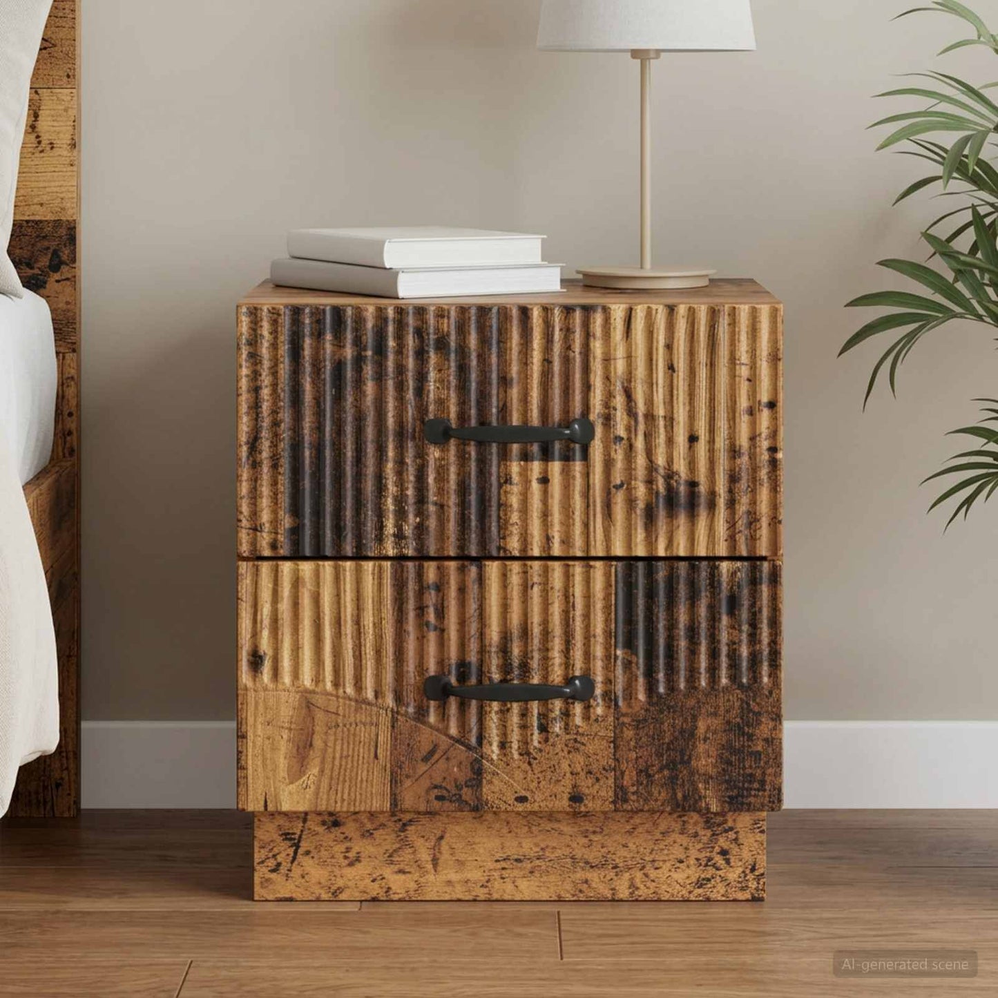 Natskab Gammelt træ 43 x 34,5 x 44,5 cm Konstrueret træ