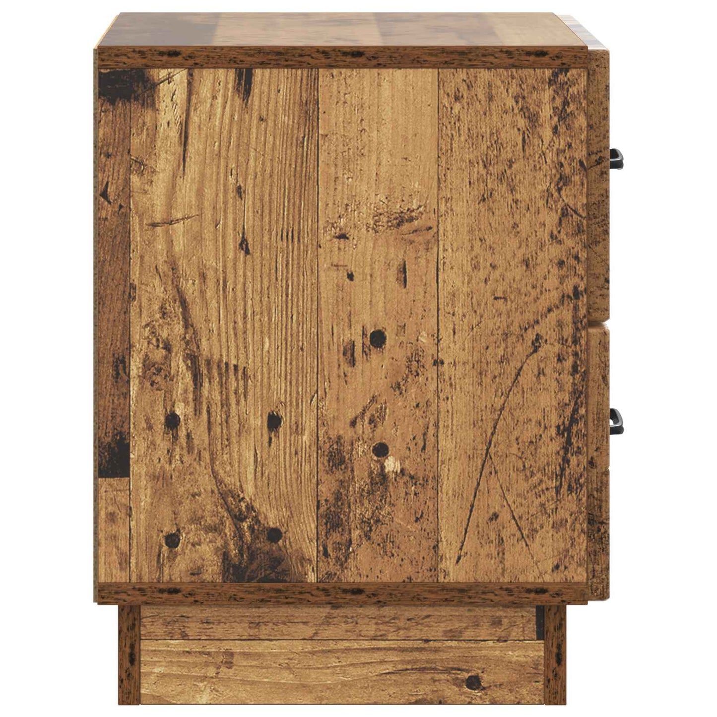 Natskab 2 stk. Gammelt træ 43 x 34,5 x 44,5 cm Konstrueret træ