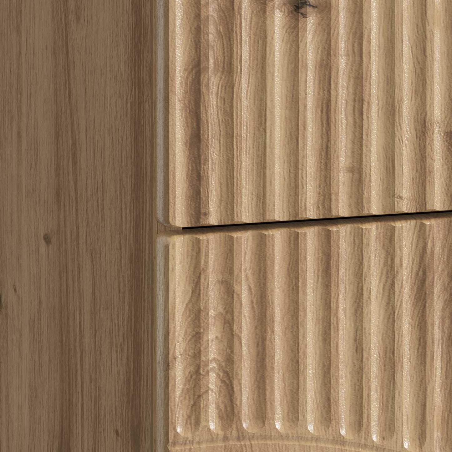 Natskab 2 stk. Artisan-eg 43 x 34,5 x 44,5 cm Konstrueret træ