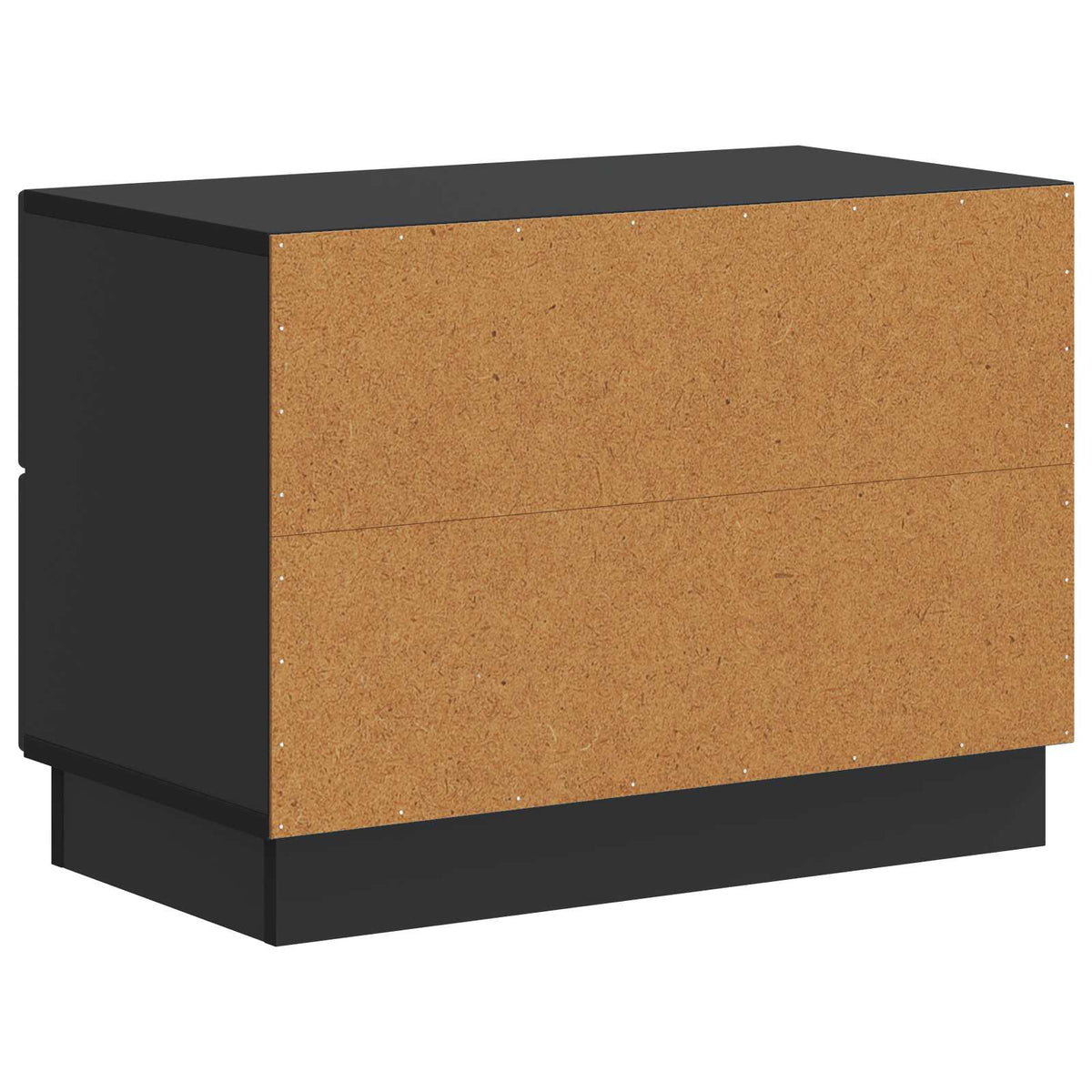 Natskab Sort 62 x 34,5 x 44,5 cm Konstrueret træ