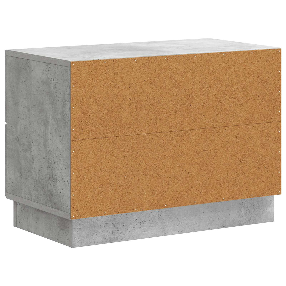 Natskab Betongrå 62 x 34,5 x 44,5 cm Konstrueret træ