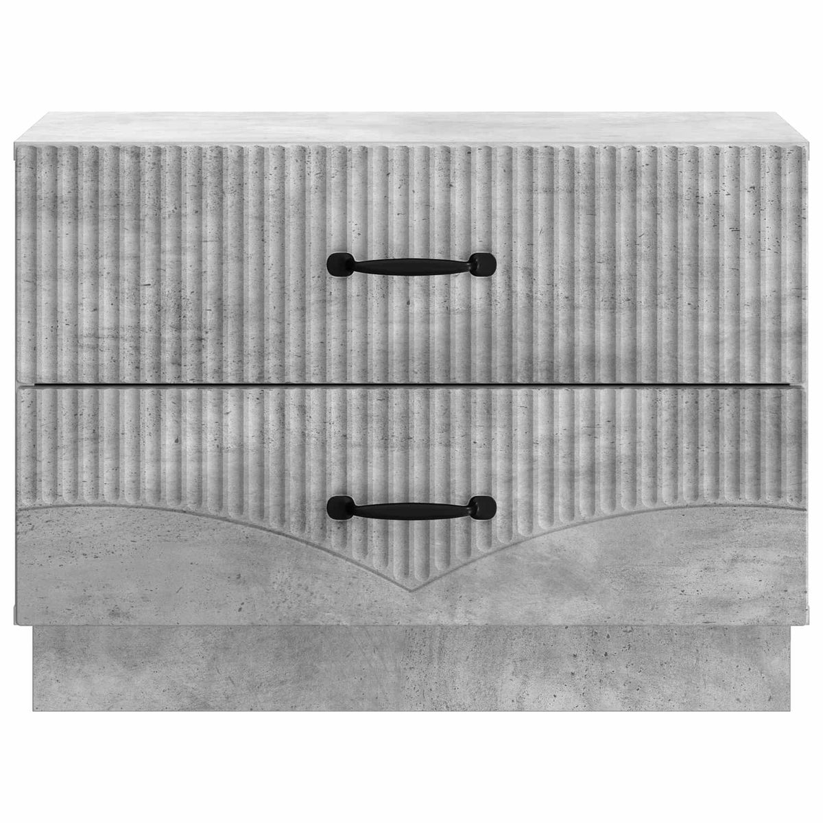 Natskab Betongrå 62 x 34,5 x 44,5 cm Konstrueret træ