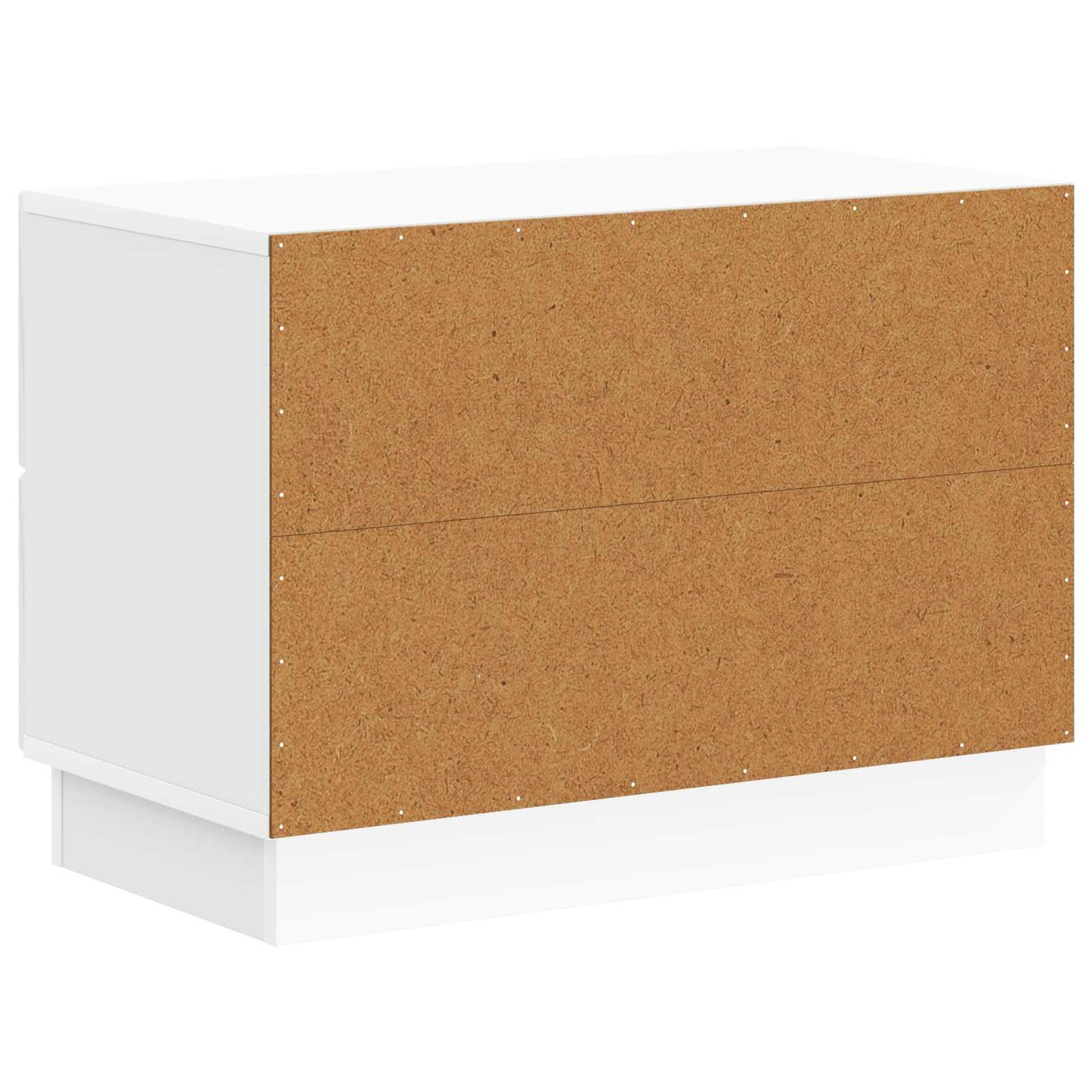 Natskab Hvid højglans 62 x 34,5 x 44,5 cm Konstrueret træ