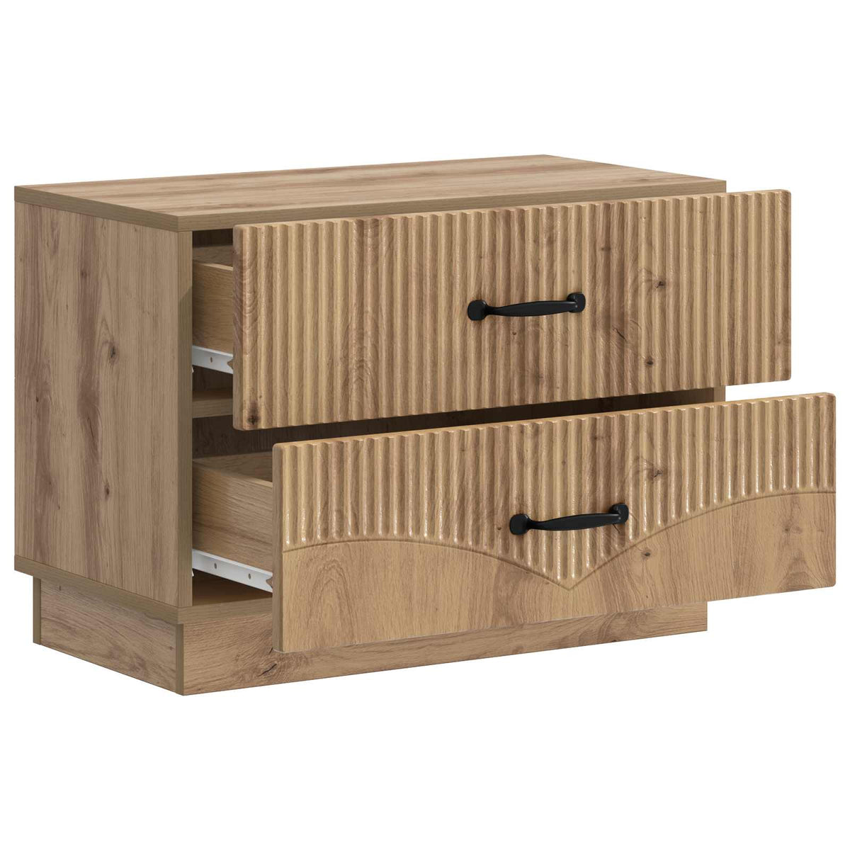 Natskab Artisan-eg 62 x 34,5 x 44,5 cm Konstrueret træ