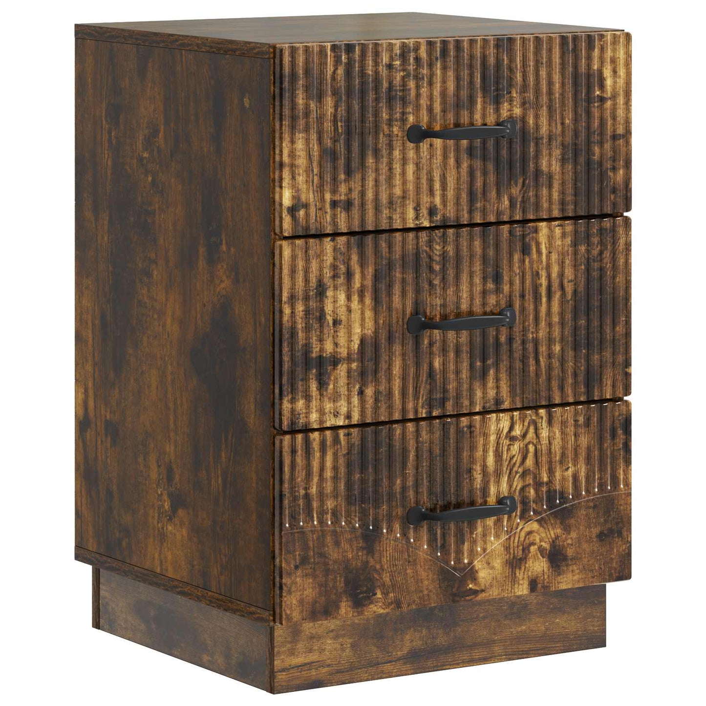 Natskab med skuffe Røget eg 43 x 41 x 63,5 cm Konstrueret træ