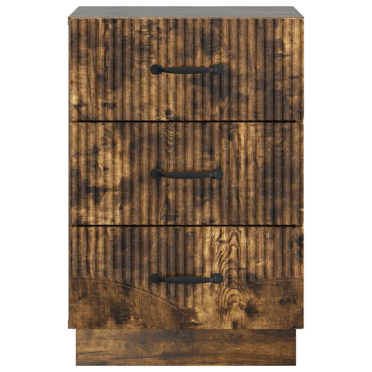 Natskab med skuffe Røget eg 43 x 41 x 63,5 cm Konstrueret træ