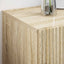 Sengebord Sonoma-eg 43 x 34,5 x 47 cm Konstrueret træ