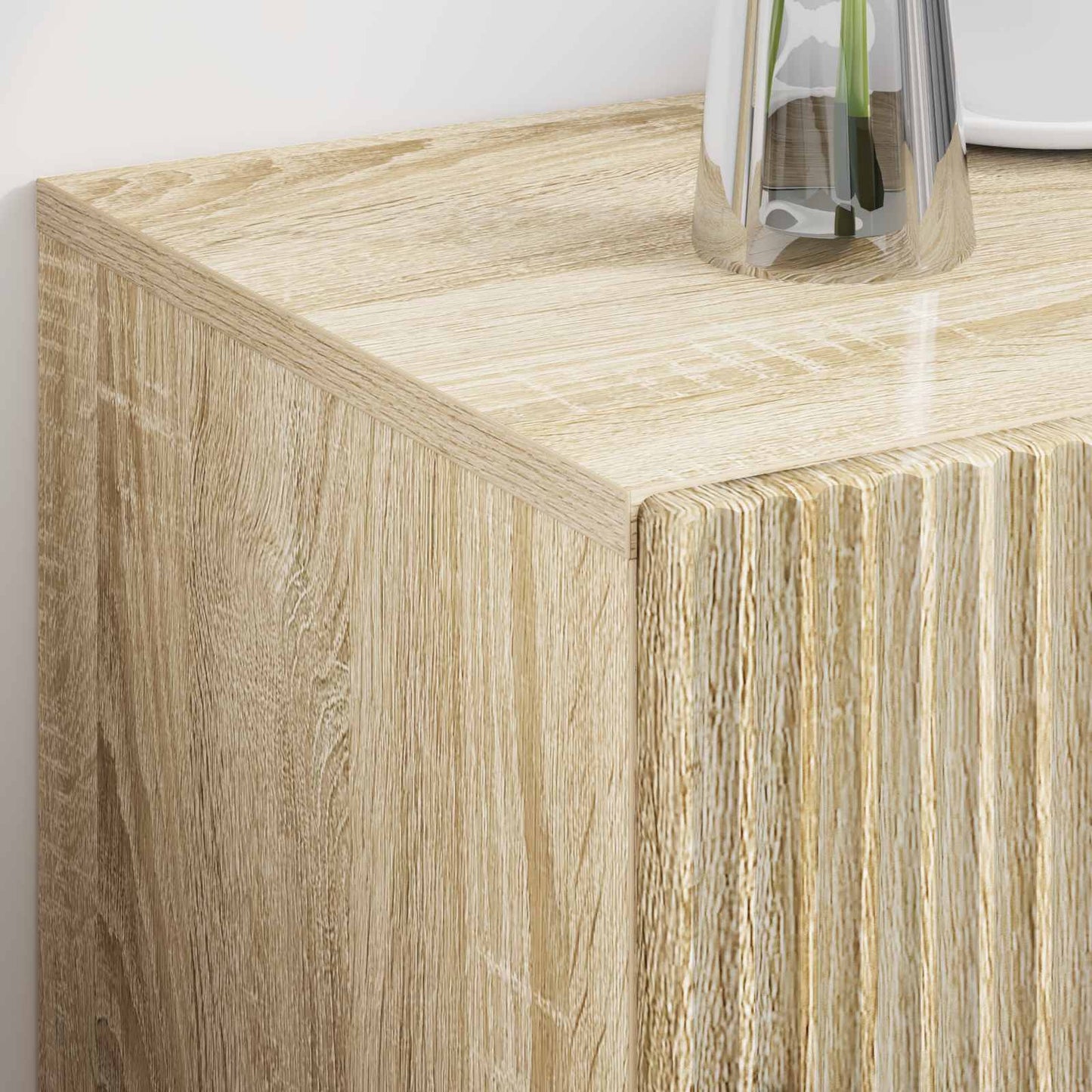 Sengebord Sonoma-eg 43 x 34,5 x 47 cm Konstrueret træ