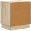 Sengebord Sonoma-eg 43 x 34,5 x 47 cm Konstrueret træ