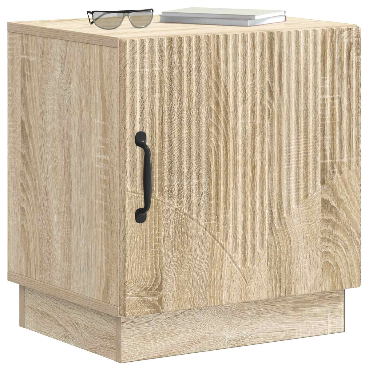 Sengebord 2 stk. Sonoma-eg 43 x 34,5 x 47 cm Konstrueret træ