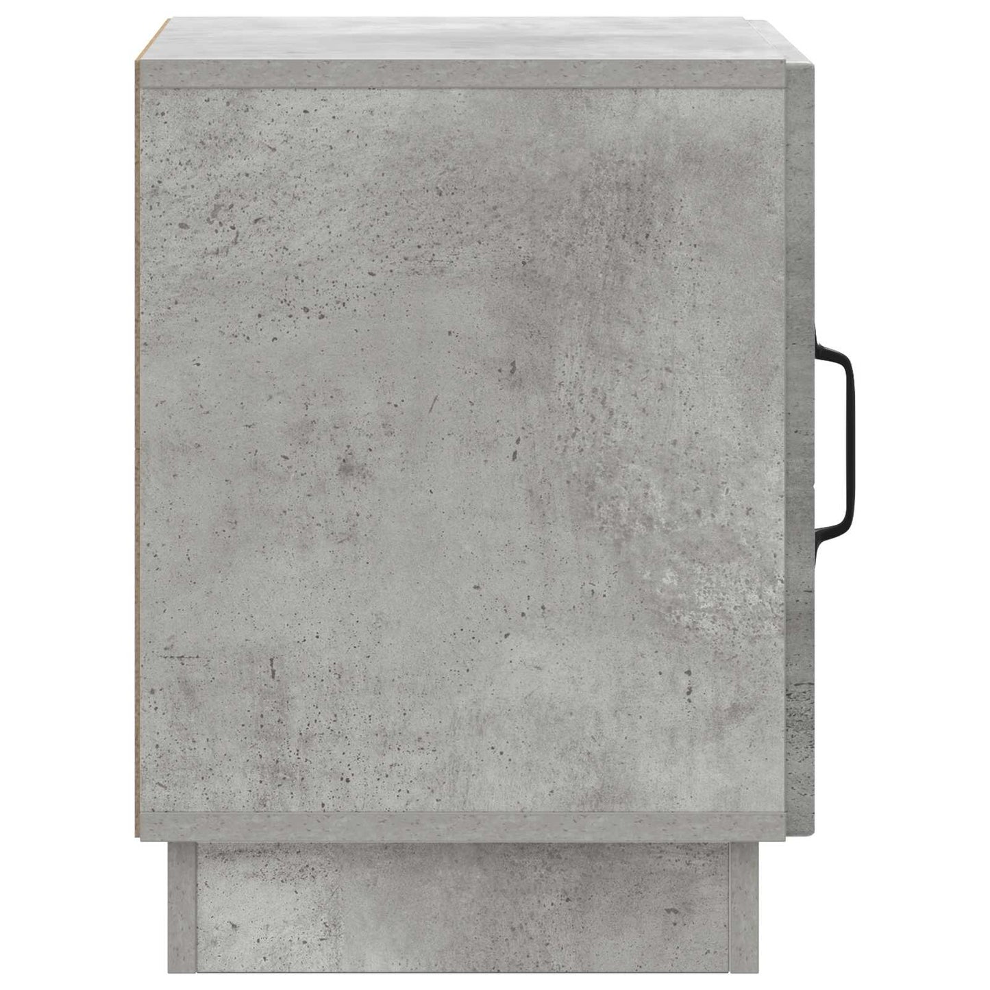 Sengebord Beton Grå 43 x 34,5 x 47 cm Konstrueret træ